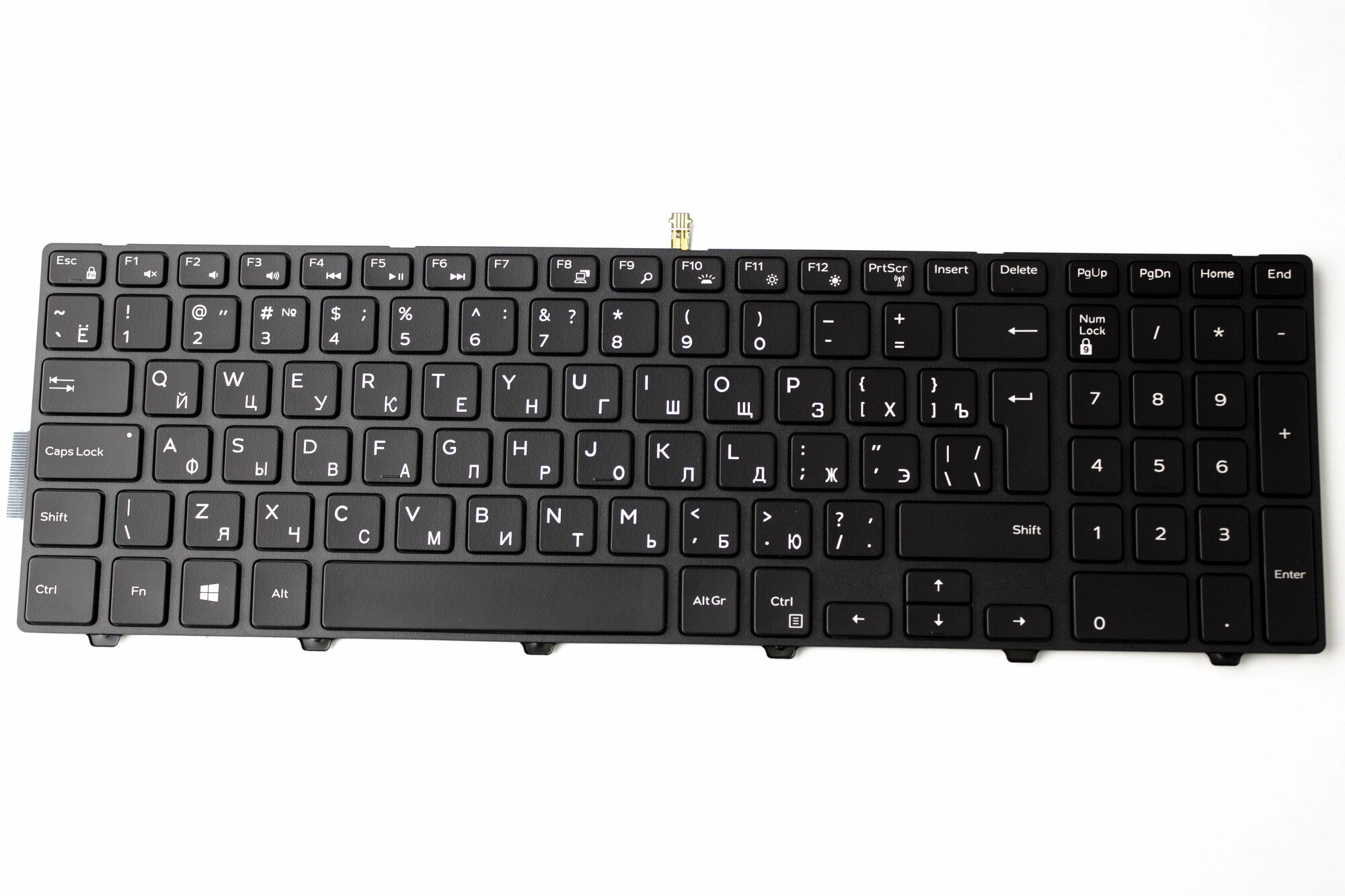 Клавиатура для ноутбука DELL Inspiron 5547 черная с подсветкой