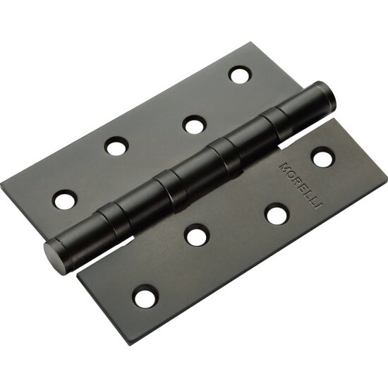 Петля стальная универсальная Morelli MS 100X70X2.5-4BB BL 1шт черный