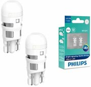 Лампа автомобильная светодиодная Philips Ultinon LED 11961ULWX2 W5W T10 6000K 2 шт.