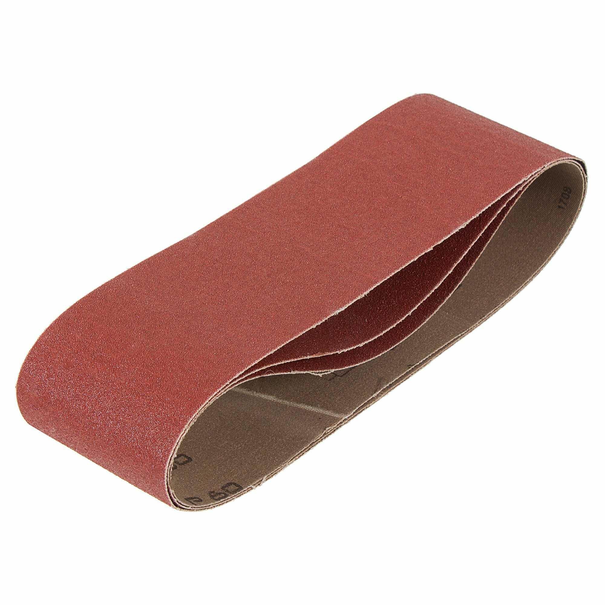 Лента шлифовальная Flexione P80, 75х533 мм, 3шт. - фото №7