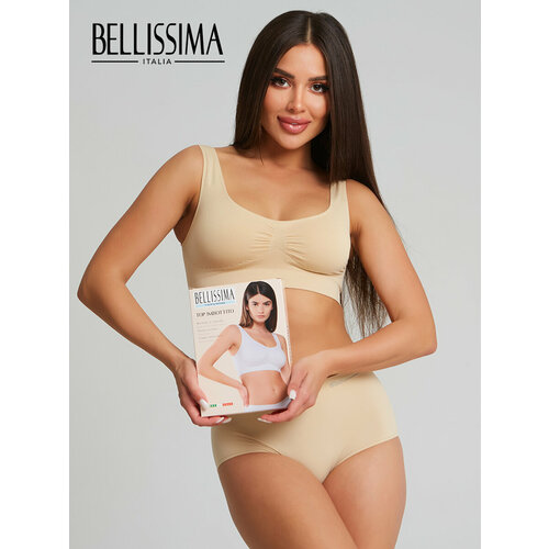 Бюстгальтер Bellissima, размер S/M, бежевый