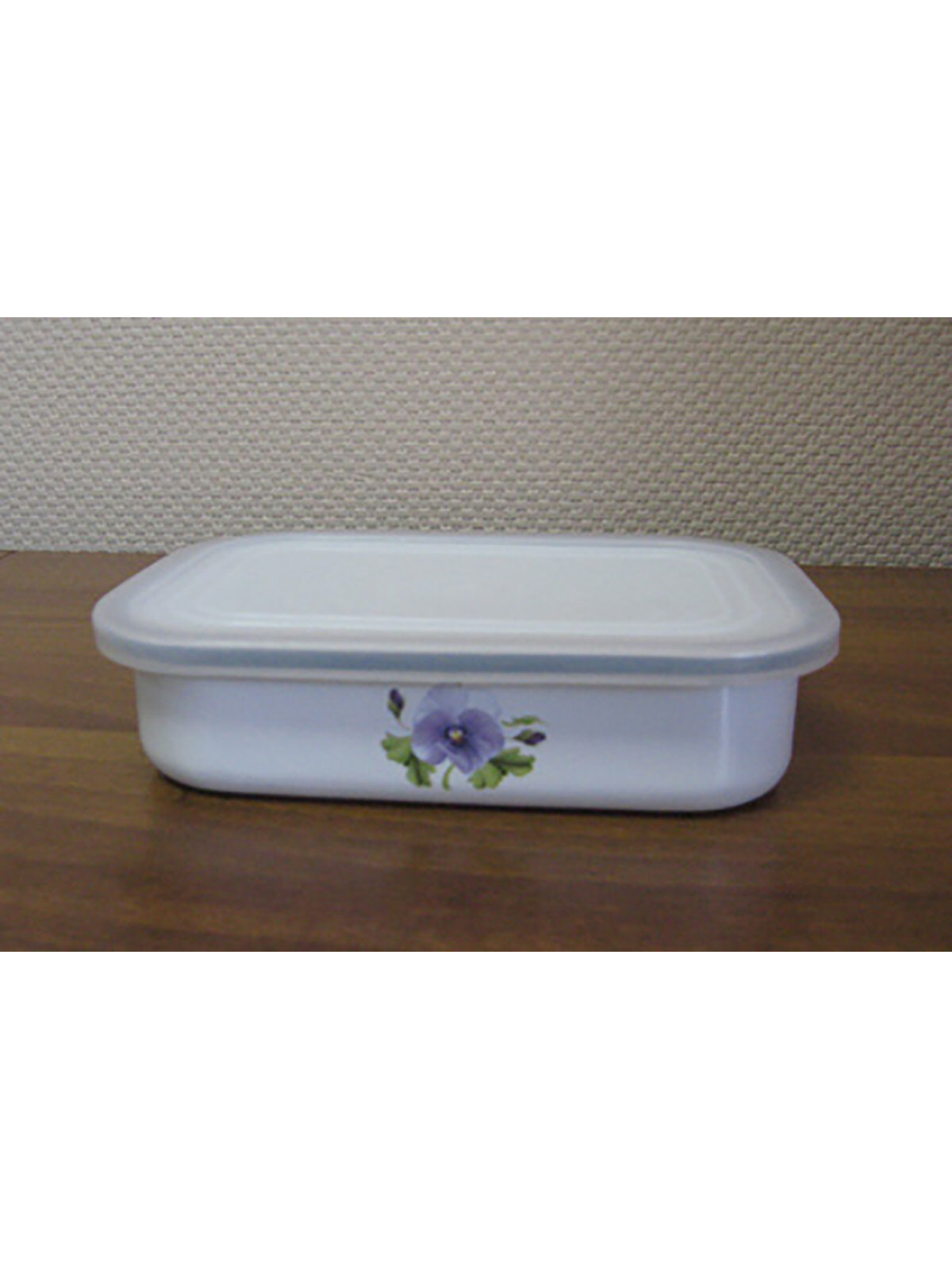 фото Лоток с крышкой эмалированный, Лысьвенские эмали, 800 мл