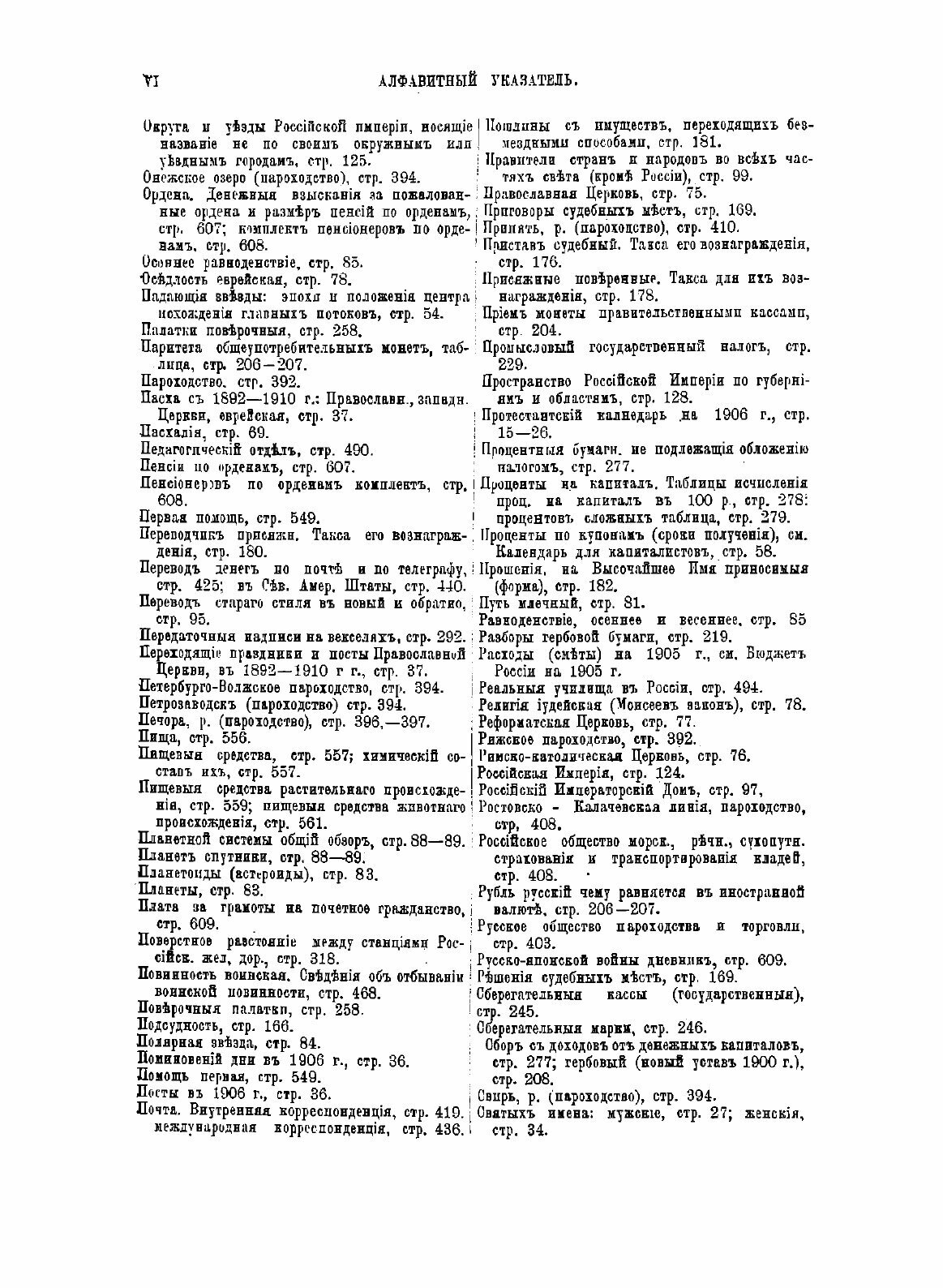 Книга Всеобщий календарь. 1905 - фото №4