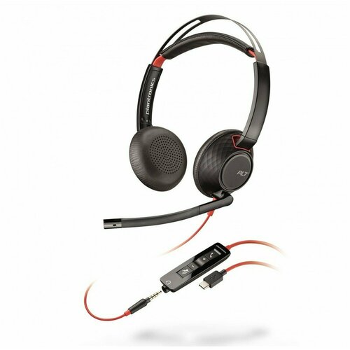 Компьютерная гарнитура Plantronics Blackwire C5220 черный 207576-201 1420500₽