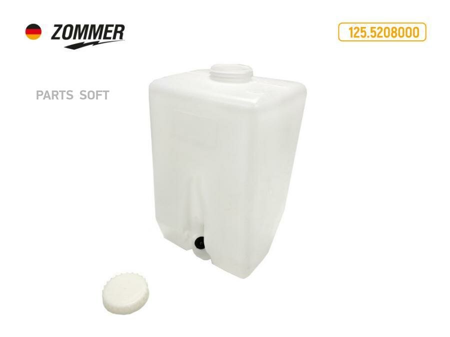 ZOMMER 1255208000 Бачок ГАЗ 3110/ 3102/ 3302 5л.