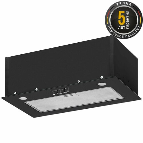 Вытяжка кухонная KRONA ARVEN 500 BLACK PB V2 11490₽