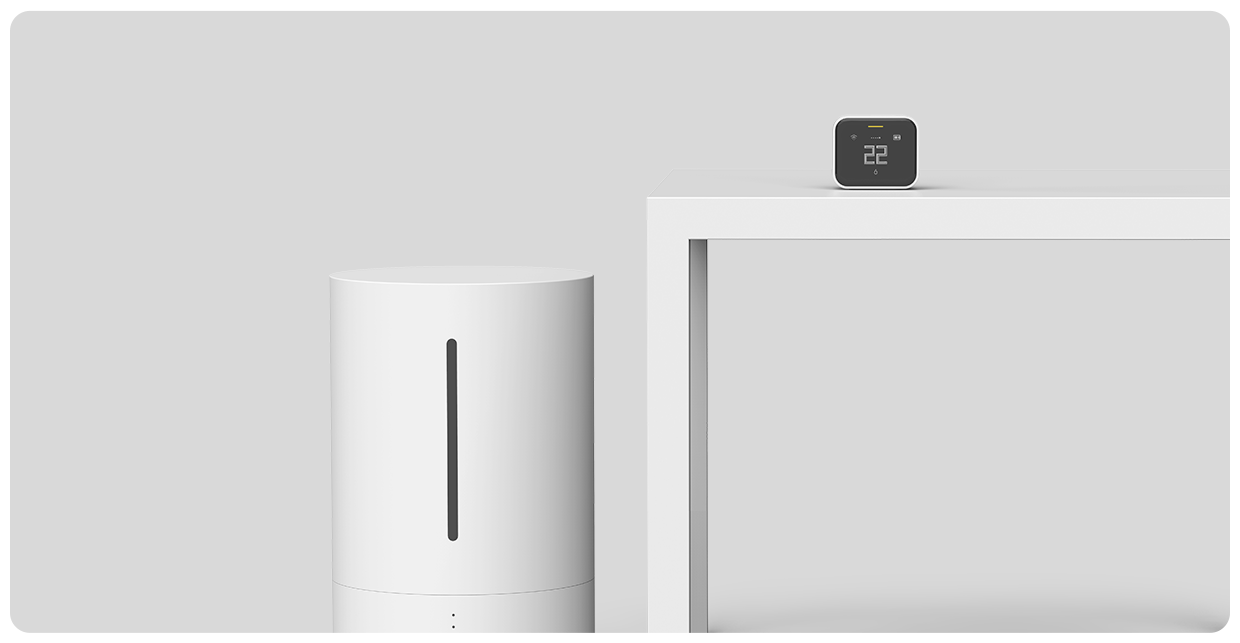 Анализатор качества воздуха Xiaomi Qingping Air Monitor Lite датчик углекислого газа СО2, 5в1, CN, белый — фото 1