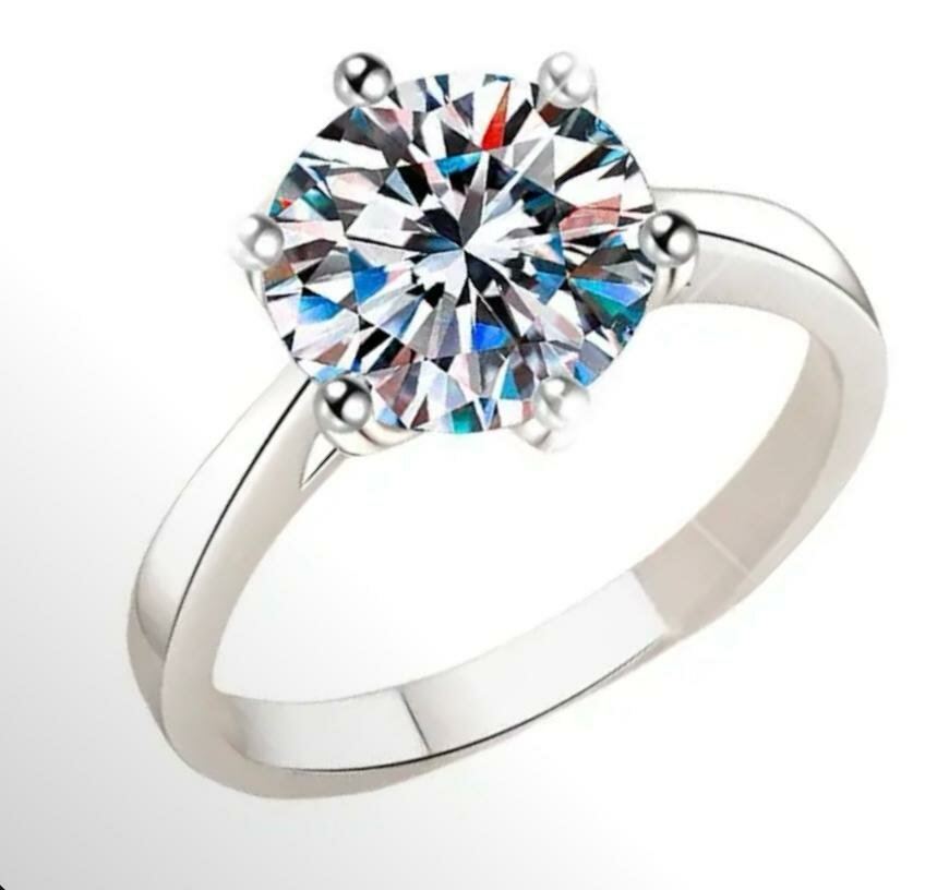 Кольцо помолвочное, обручальное FELIORA, серебро, 925 проба, родирование, фианит