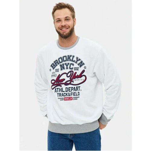 фото Свитшот streetfit, размер 2xl-3xl, , белый
