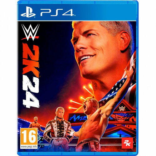 Игра WWE 2K24 PS4 английская версия 5690₽
