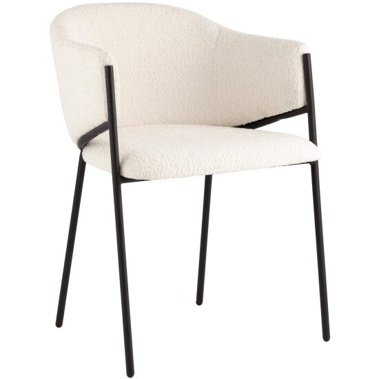 Стул обеденный Stool Group Brace букле белый