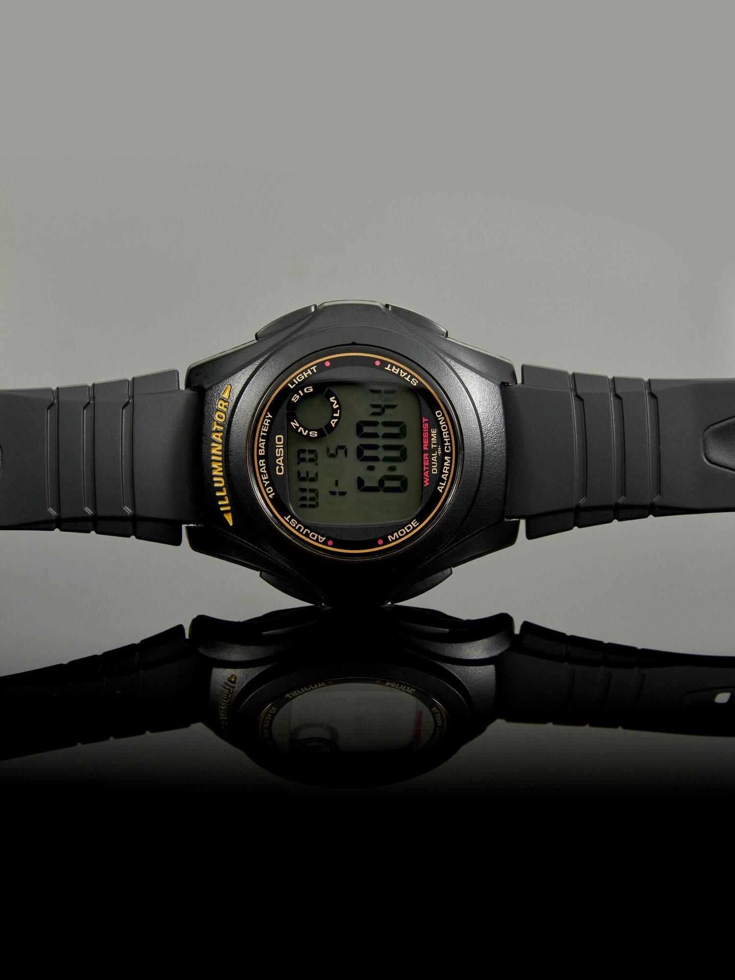 Наручные часы CASIO, черный/серый