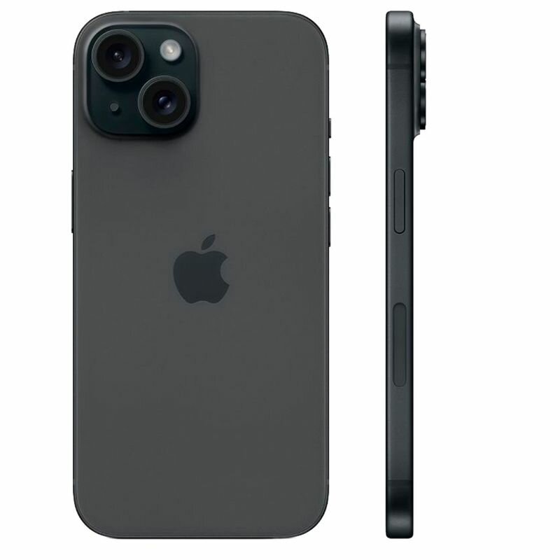 Смартфон Apple iPhone 15 128GB, Black (Черный) Sim+ESim 48МП — фото 1