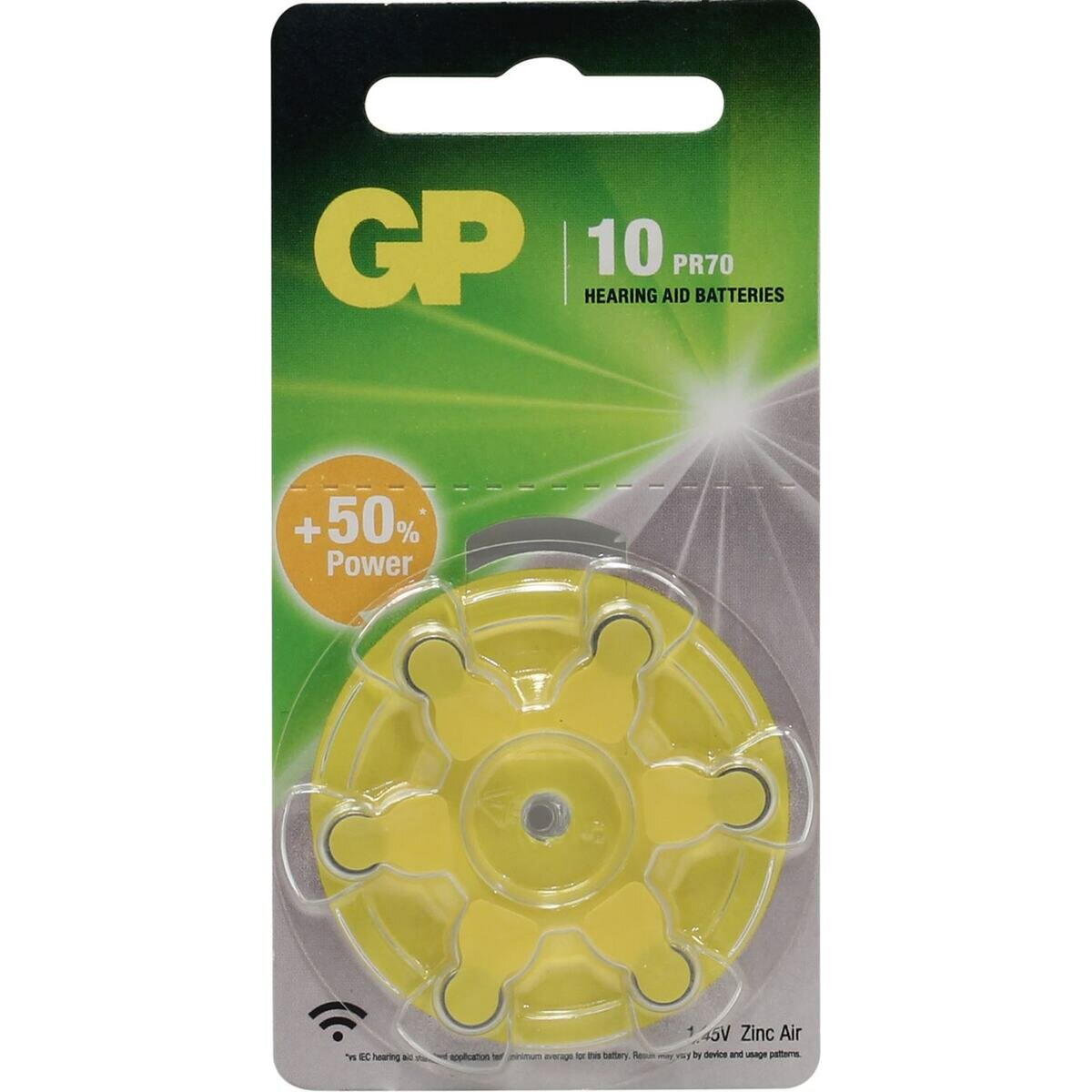 Батарейки Gp ZA10 (PR70/AC10/V10/DA230)