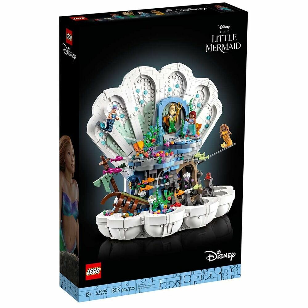 Конструктор LEGO 43225 Королевская ракушка Русалочки