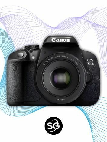 Фотоаппарат Canon 700D kit 50mm STM