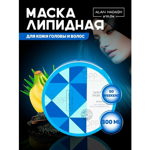 фото Маска для интенсивного восстановления волос go weekend 300мл alan hadash