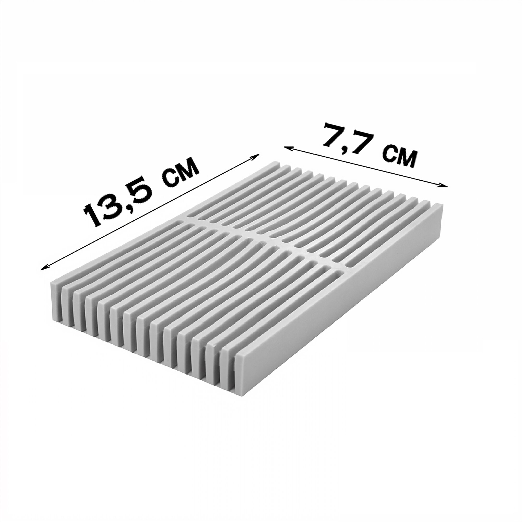 Мыльница для ванной Цвет Серый DM PLAST — фото 1