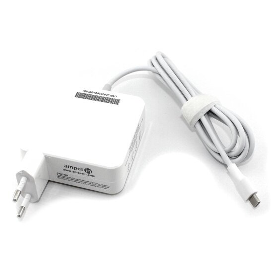 Блок питания (сетевой адаптер) Amperin AI-XI65CW для ноутбуков Xiaomi 65W USB Type-C White