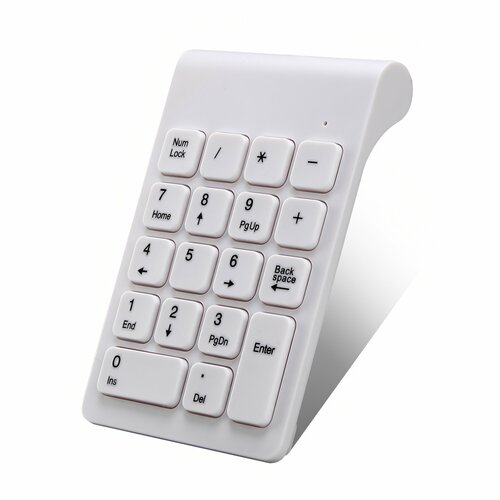 Беспроводной цифровой блок клавиатуры TECH Slim Keypad Numpad MLD-268 белый 88200₽