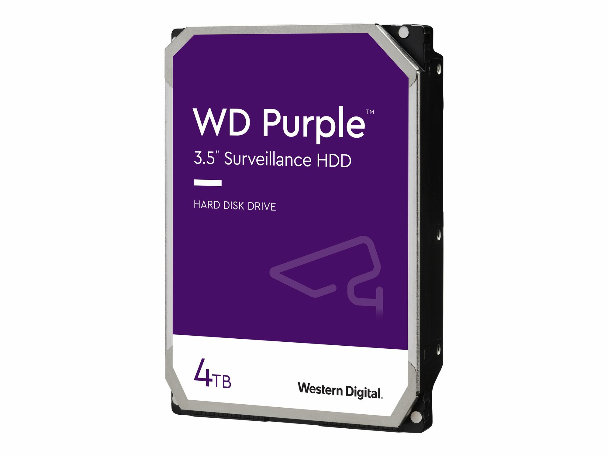 Жесткий диск 4 ТБ WD 256Mb SATA WD43PURZ Purple для систем наблюдения