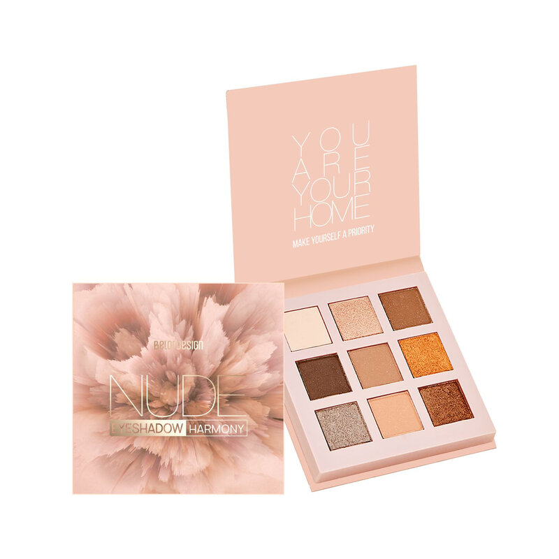 Belor design палетка теней для век nude harmony