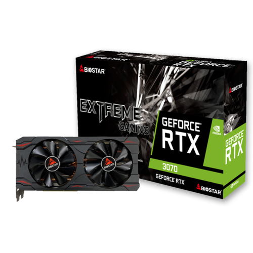 Видеокарта BIOSTAR GeForce RTX 3070 GDDR6 8192MB 256-bit VN3706RM82