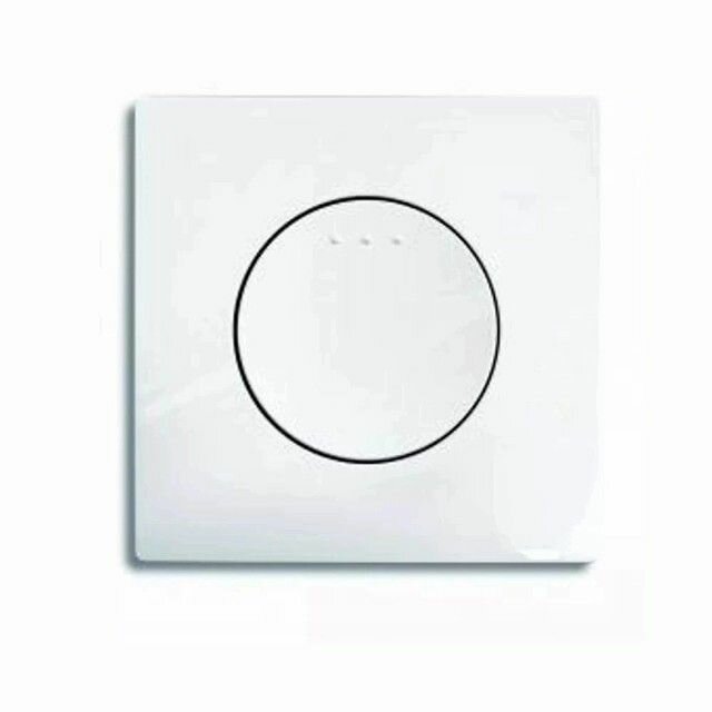 Фронтальная панель инсталляции WISA ENIO белая глянцевая с одной клавишей управления. Производитель Hudson 8050416801 Нидерланды