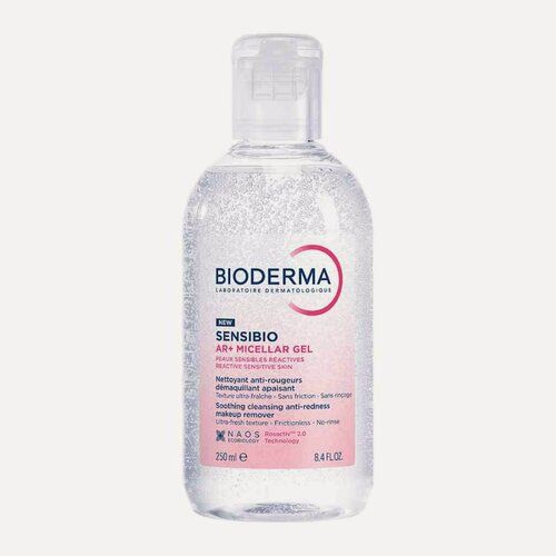 Изображение товара Очищающий мицелярный гель Bioderma Sensibio AR, для чувствительной кожи, склонной к покраснениям 250 мл