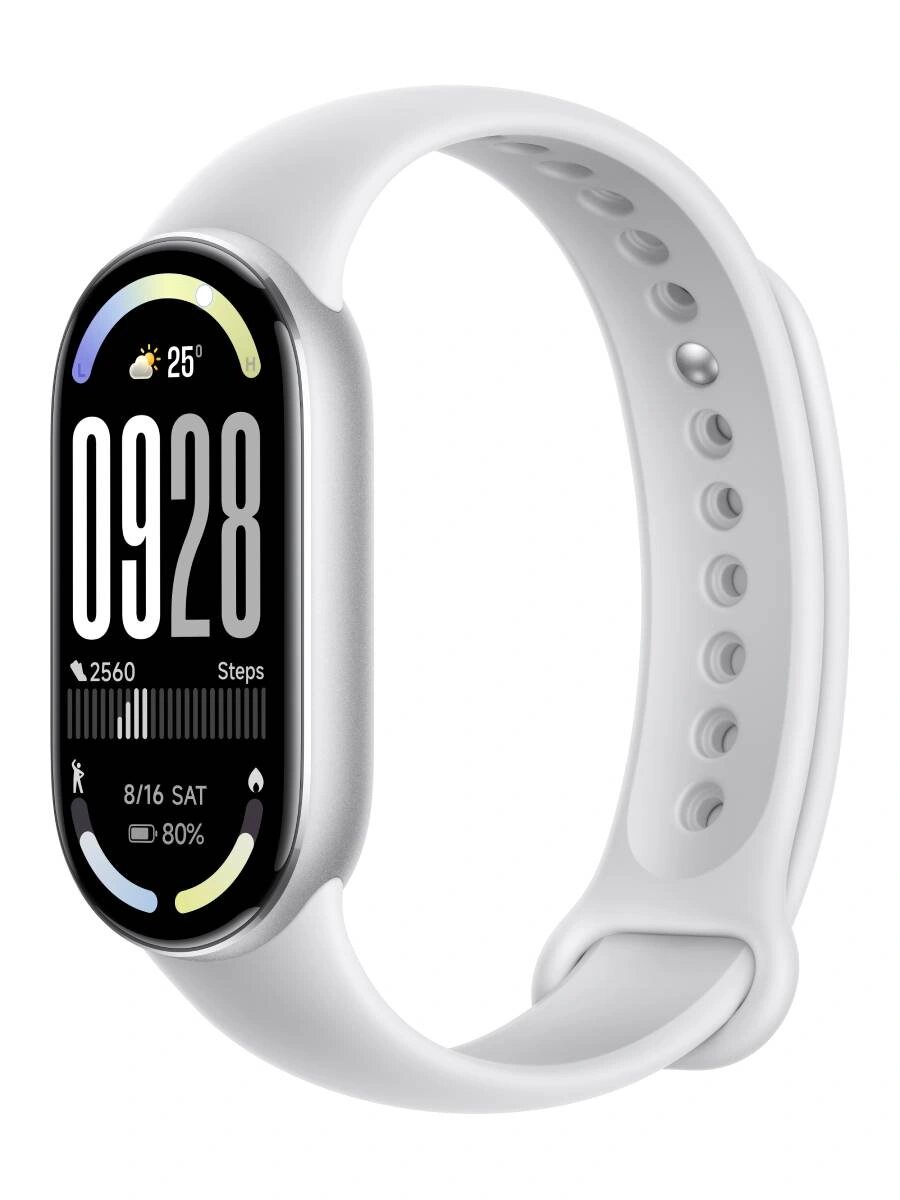 Фитнес браслет Xiaomi Smart Band 10 BHR07PSGL (Glacier Silver)