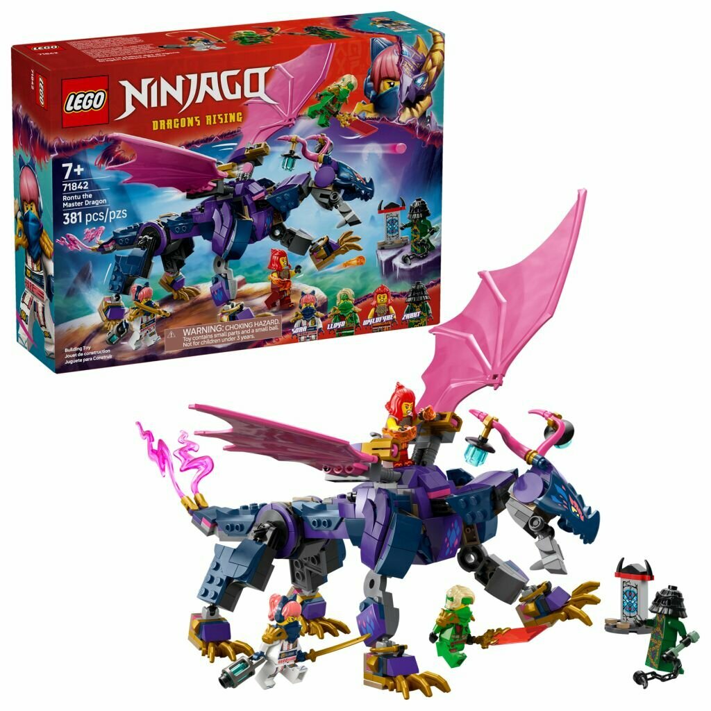 Конструктор LEGO Ninjago Ронту - мастер драконов 71842, 381 деталь, от 7 лет