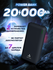 Повербанк 20000 mAh, зарядка 2х устройств, powerbank, внешний акк...