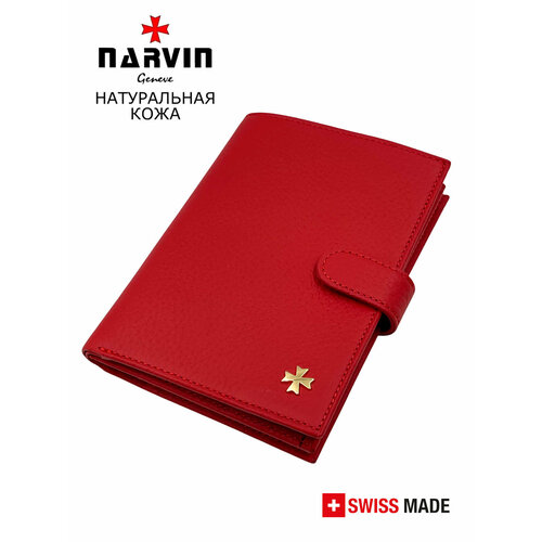 фото Обложка для автодокументов narvin, красный