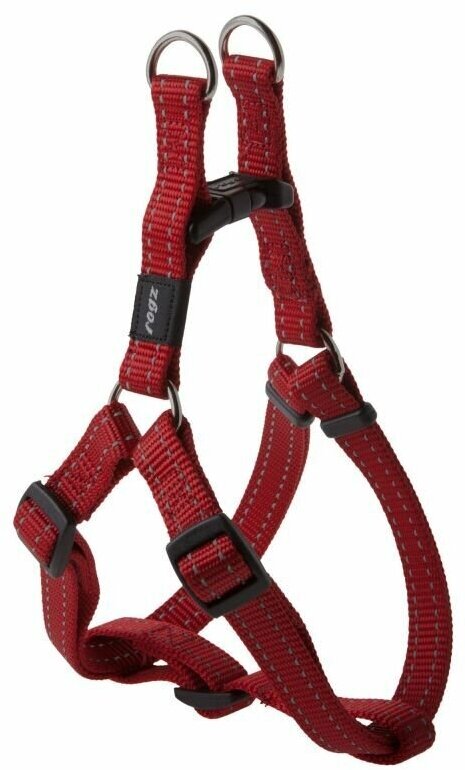 Шлейка Rogz Classic Harness M (SJ11) красный, M - фотография № 2