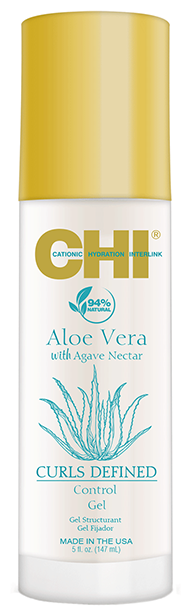 CHI Гель для укладки вьющихся волос Aloe Vera with Agave Nectar, слабая фиксация, 147 мл