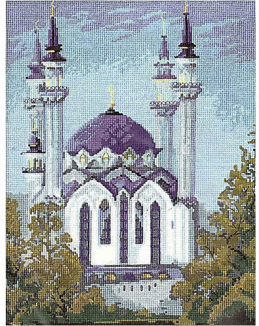 Набор для вышивания крестом Риолис Мечеть Кул Шариф в Казани, 34*44см