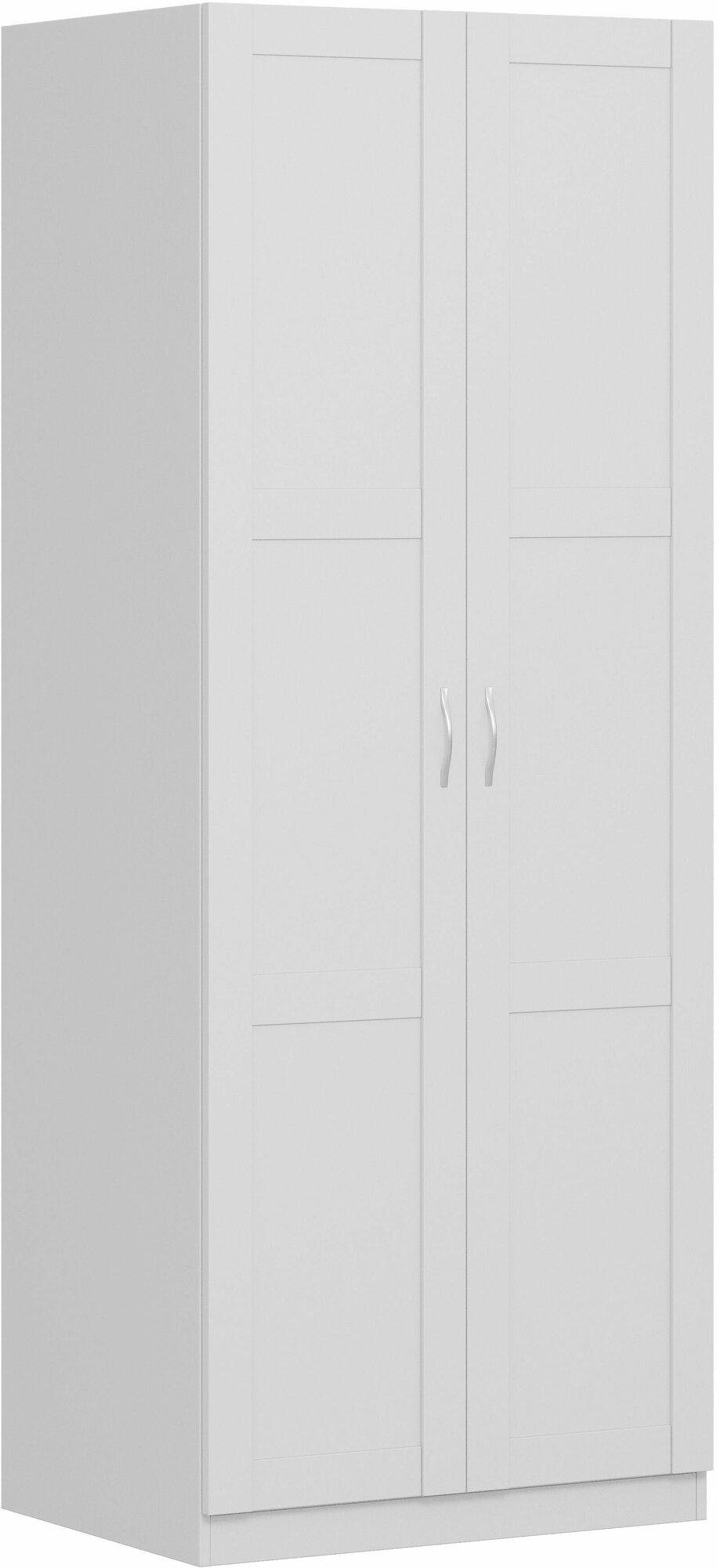 Шкаф ГУД ЛАКК Пегас, 2 двери сборные, 78х58х202 см, белый