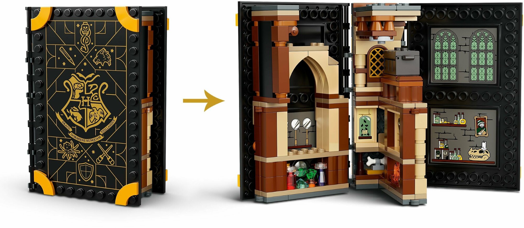 Конструктор LEGO Harry Potter 76397 "Учёба в Хогвартсе: Урок защиты" - фото №17