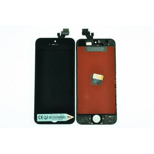 Дисплей (LCD) для iPhone 5+Touchscreen black AAA