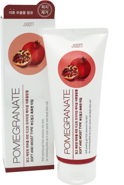 Jigott Premium Facial Pomegranate Peeling Gel Гель с экстрактом граната
