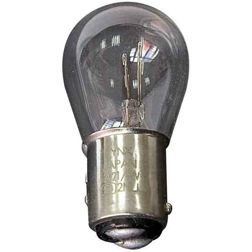 Автолампа S25 (P21/5W) 12V BAY15D LYNXauto белая со смещ. цоколем