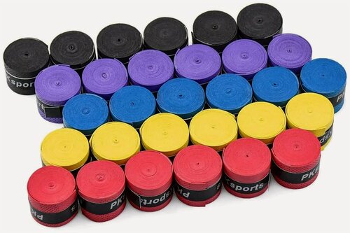 Изображение товара Намотка для теннисной ракетки (30 шт), Турника, Удочки. Бадминтон. Овергрип.