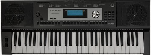 Изображение товара Синтезатор ROCKDALE Creator 1, полувзвешенные клавиши, 633 тембра