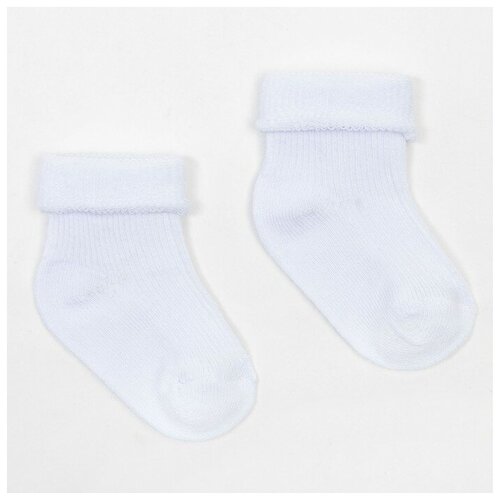 Носки  для мальчиков, размер 8, белый