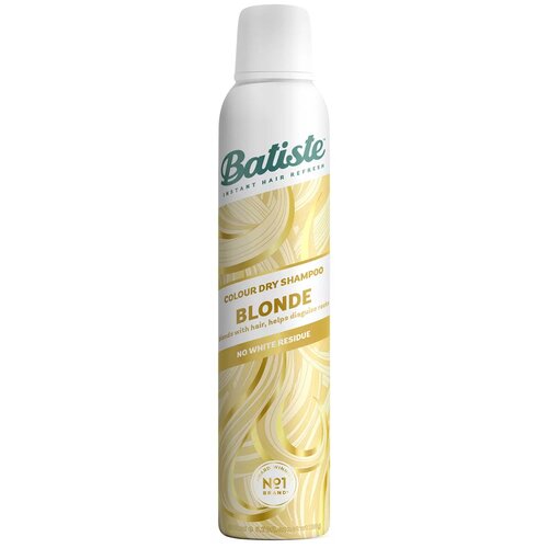 Batiste сухой шампунь Light Brilliant Blonde, 200 мл batiste сухой шампунь bare с легким ароматом для очищения кожи головы 200 мл