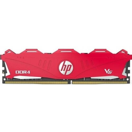 Оперативная память HP DDR4 V6 16GB 2666 MHz CL18 (18-18-18-43) red 7EH62AA#ABB
