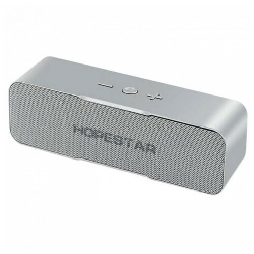 Колонка портативная Hopestar, H13, Bluetooth, цвет: серебряный