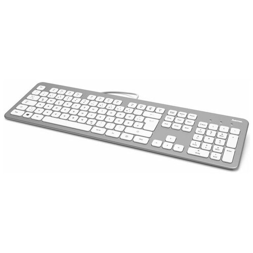 Клавиатура HAMA KC-700 USB серебристый r1182651 478000₽