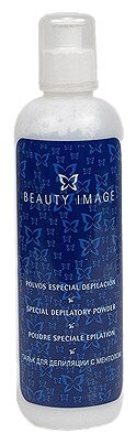 Тальк с ментолом Beauty Image для депиляции Special Depilatory Powder 300г