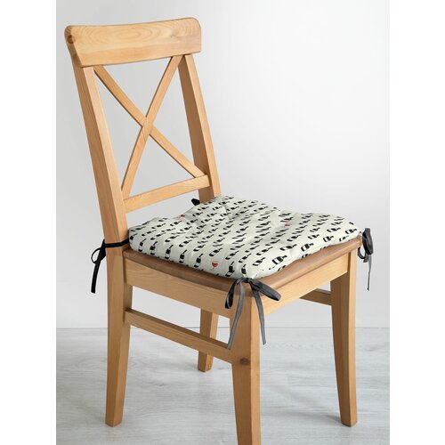 Комплект подушек на стул с тафтингом квадратных 40х40 (2 шт.) 